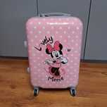 Walizka różowa z Minnie