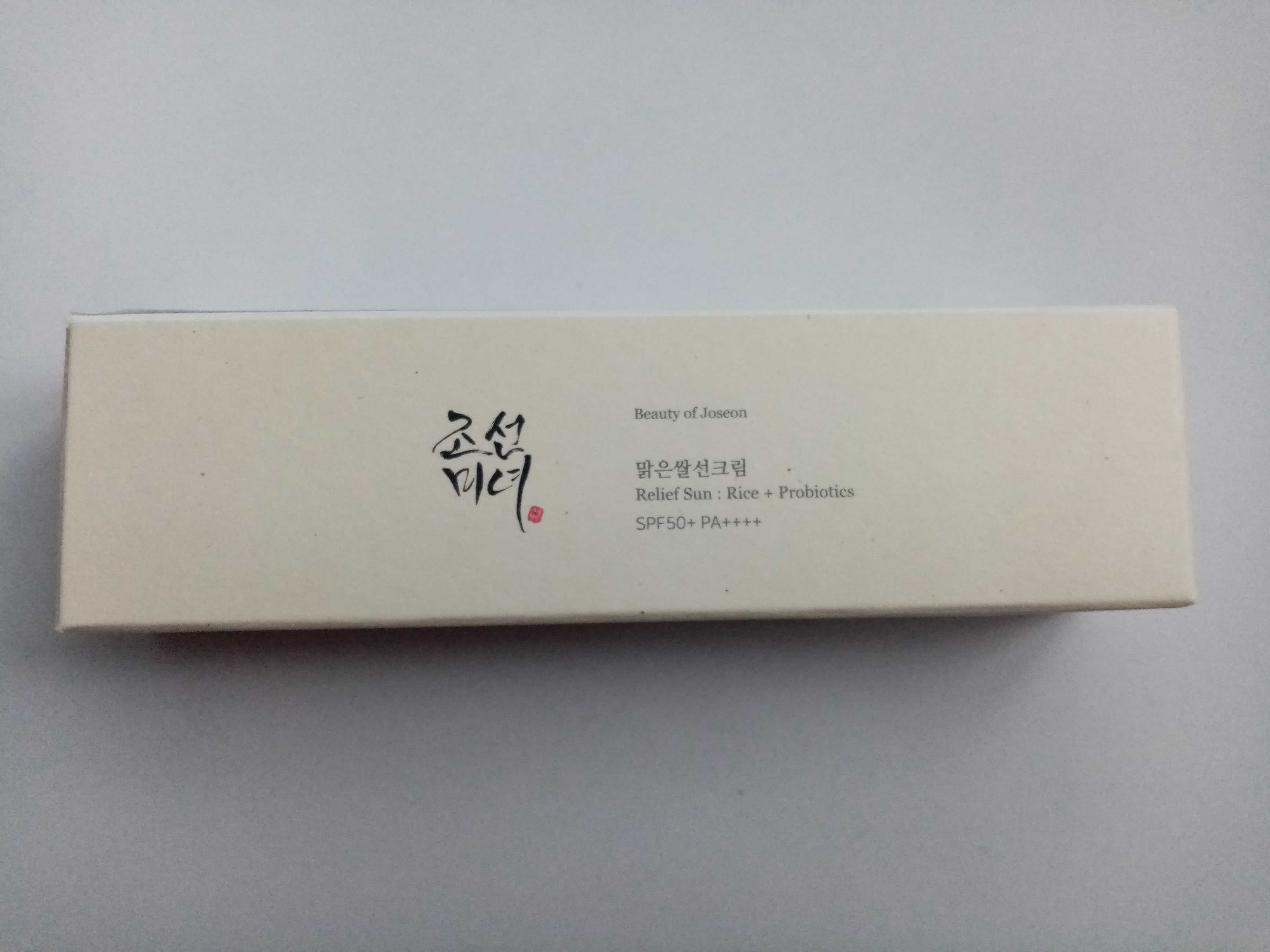Beauty of Joseon relief sun SPF50+ rice probiotics - odbiór Tychy