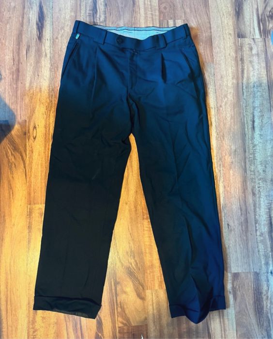 Eleganckie spodnie męskie Meyer Marka premium wełna