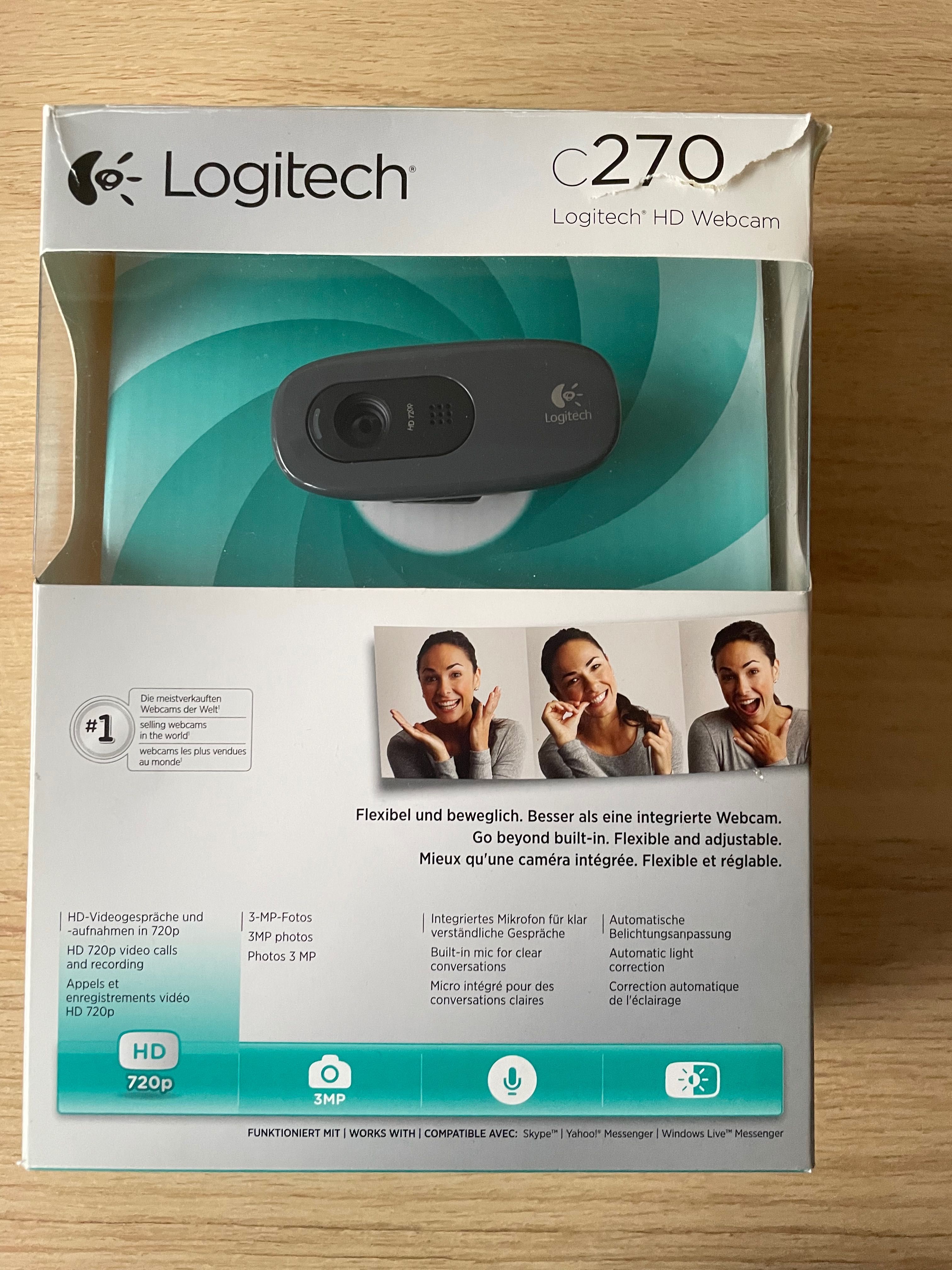 Kamera Logitech c270 Webcam