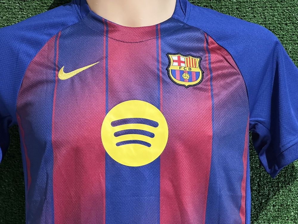 Koszulka FC Barcelona Lewandowski #9 Roz. 24, 7-9 lat, 130-140 +gratis