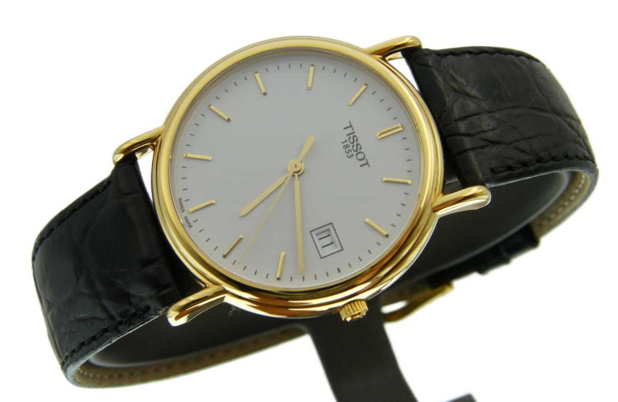 Tissot Gold Collection w 18k Złocie w Pełnym Komplecie