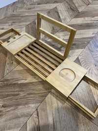 Столик ( підставка )  для ванної бамбуковий новий зручний