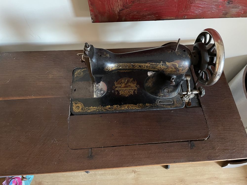 Antiguidade Máquina de costura singer