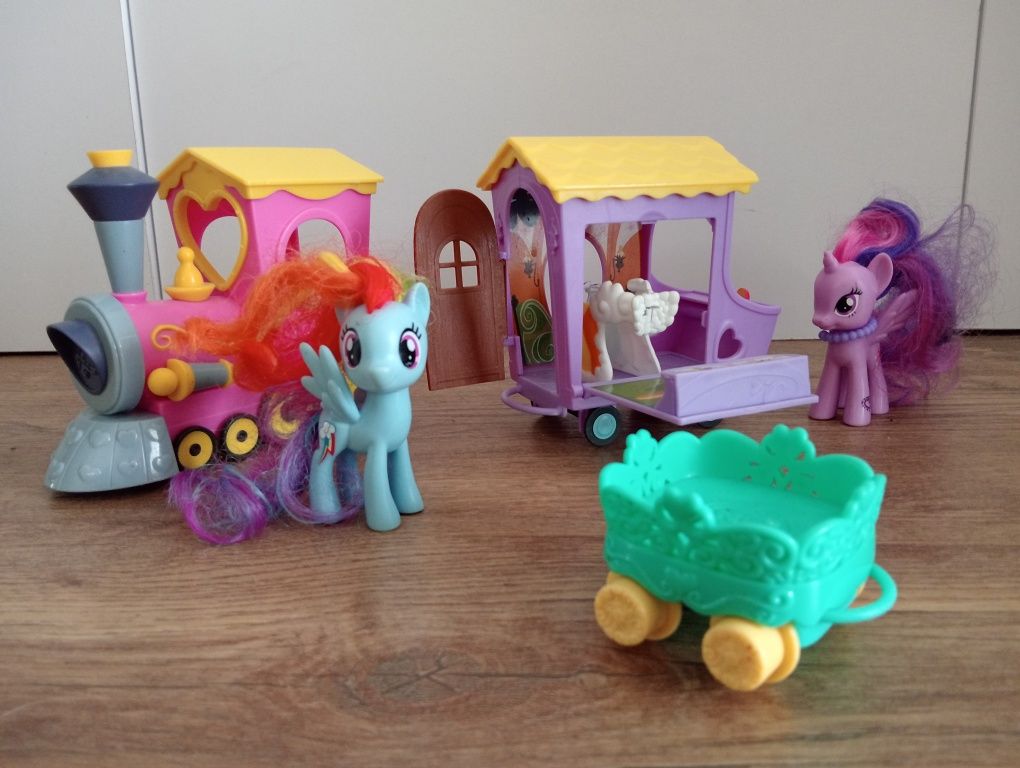 Pociąg My little Pony i+ maskotka jednorożca Twilight Sparkle