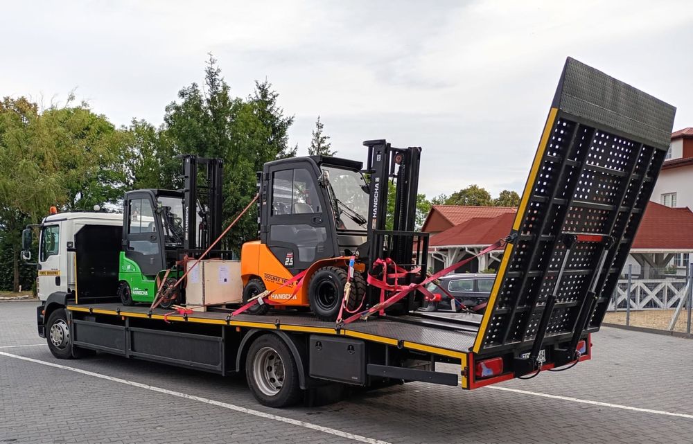 Man THM 18.250 pomoc drogowa 2009 X 8,5m niski przebieg