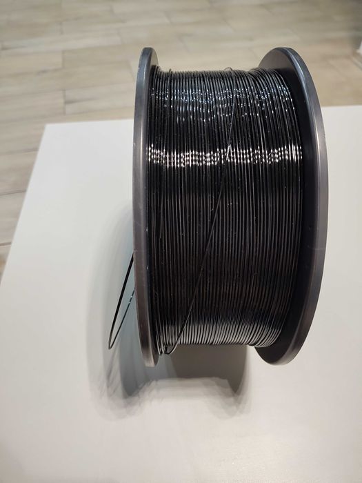 Філамент для 3D принтера PETG-пластик чорний 2 кг