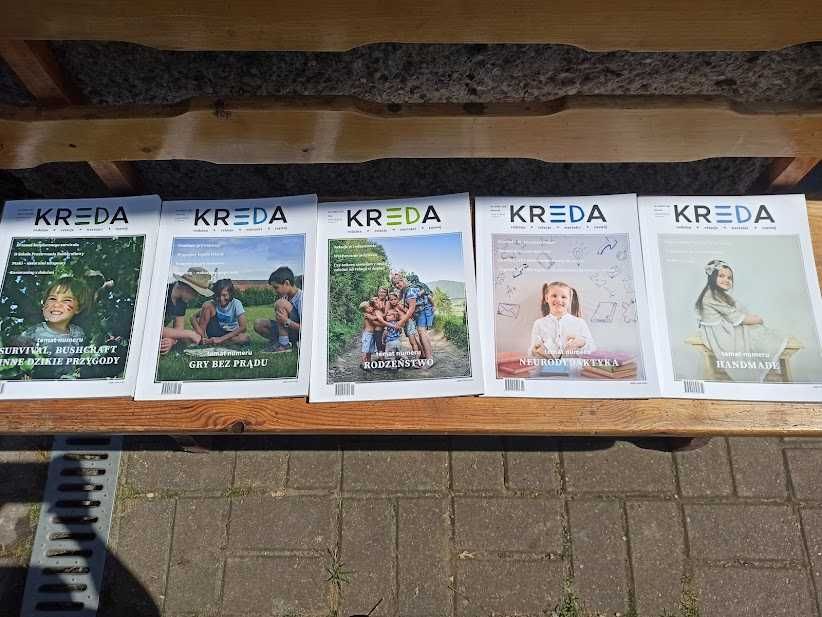 magazyn KREDA, edukacja domowa, 31 numerów