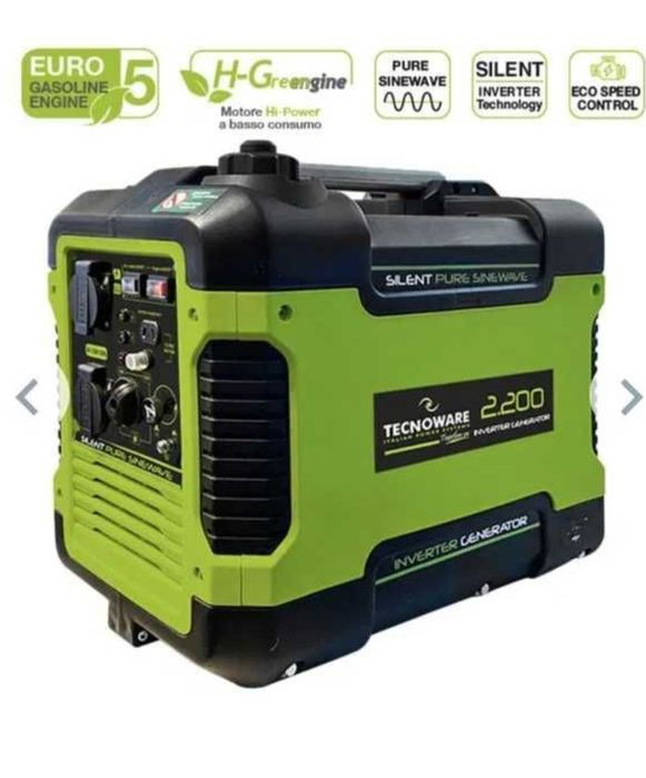 Новий тихий інверторний бензиновий електрогенератор FGEINV2200M