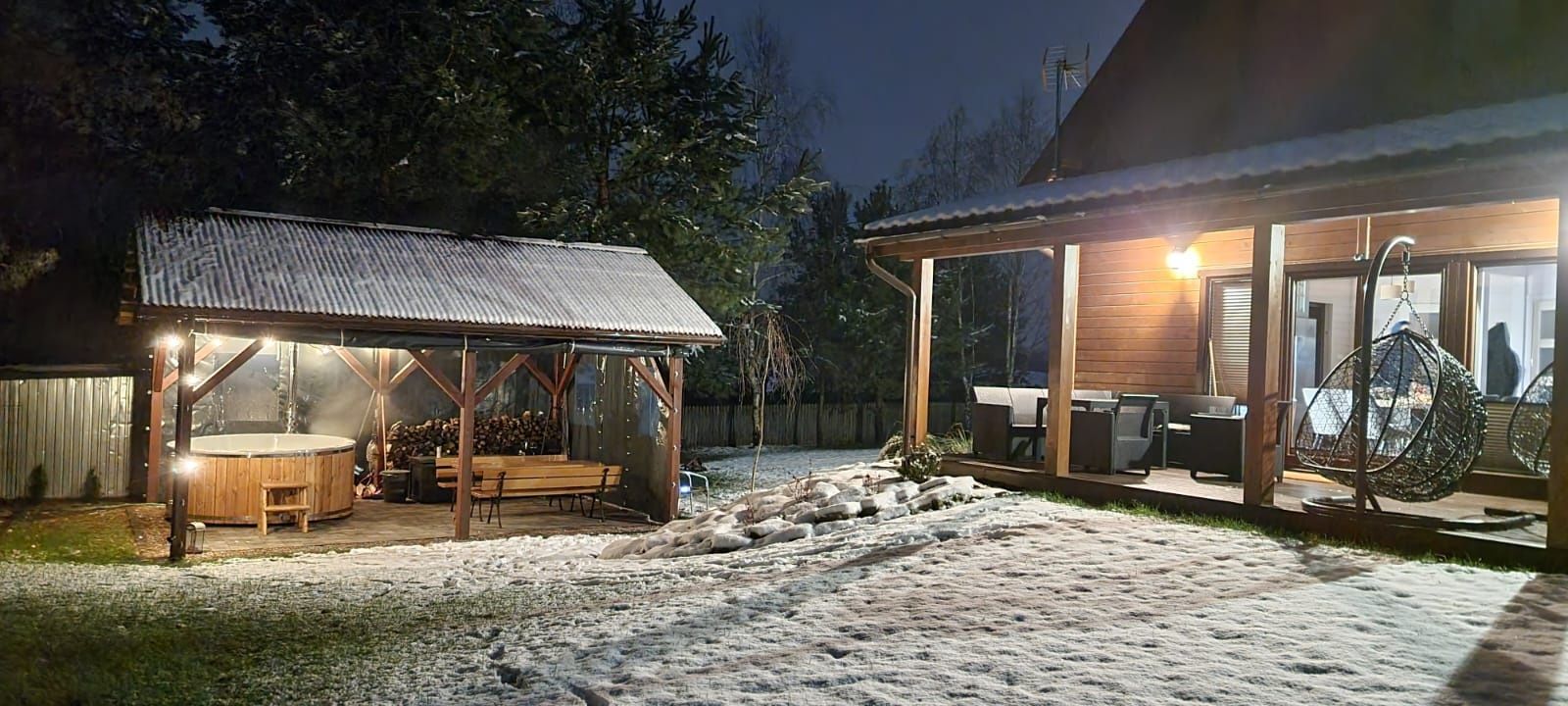 Całoroczny dom do wynajęcia, 6-10 osób, Mazury, Dłużec