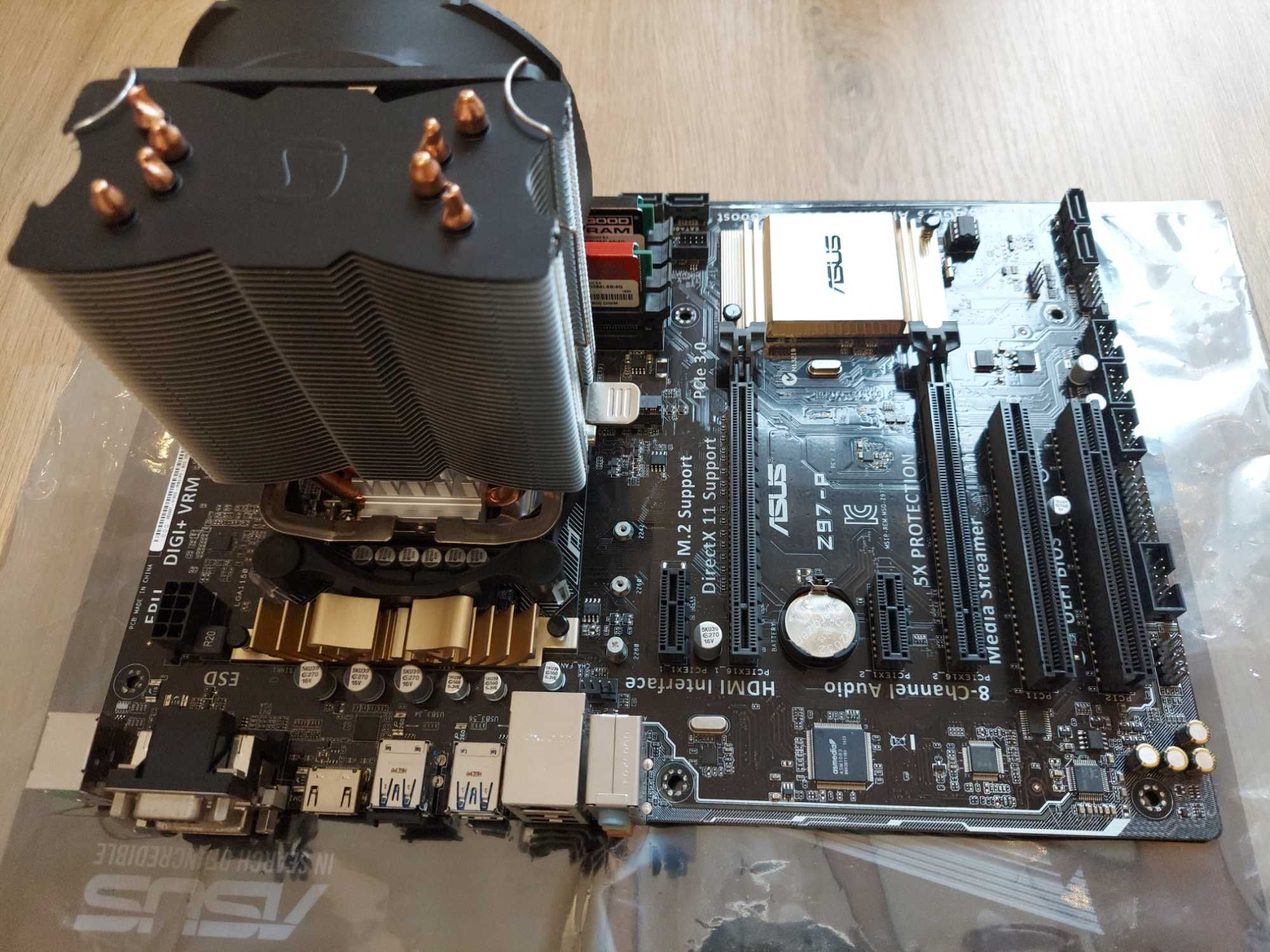 i5-4690K+MSI GTX 1050 TI+ASUS Z97-P+8GB+Spartan PRO HE924