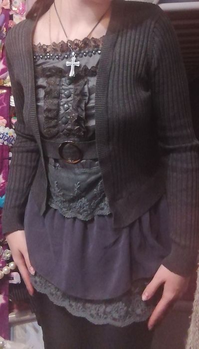 Сукня- плаття- кофта Y2k вінтаж