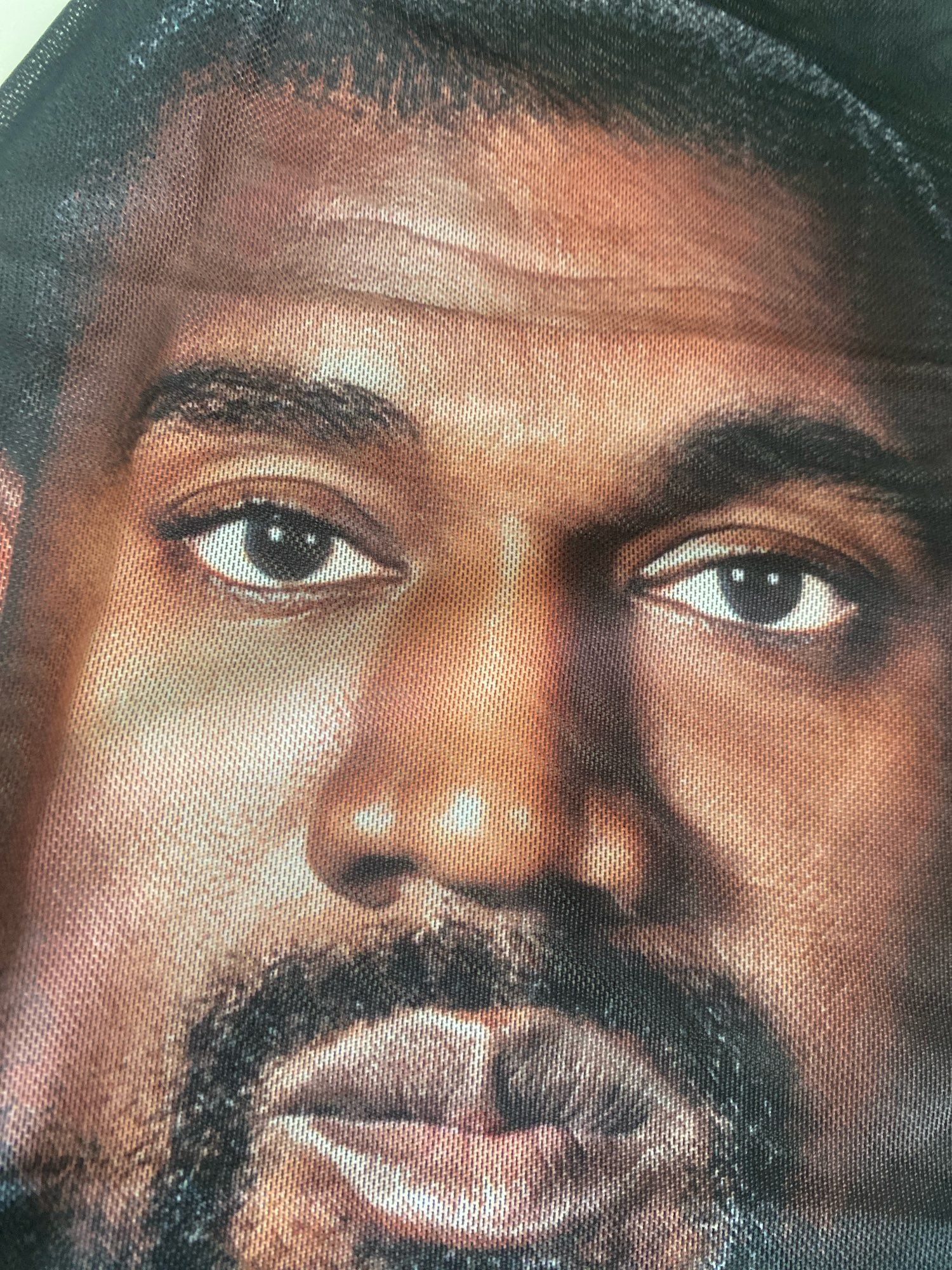 Балаклава 3d маска на голову Канье Уэст рэпер Kanye West розыгрыш
