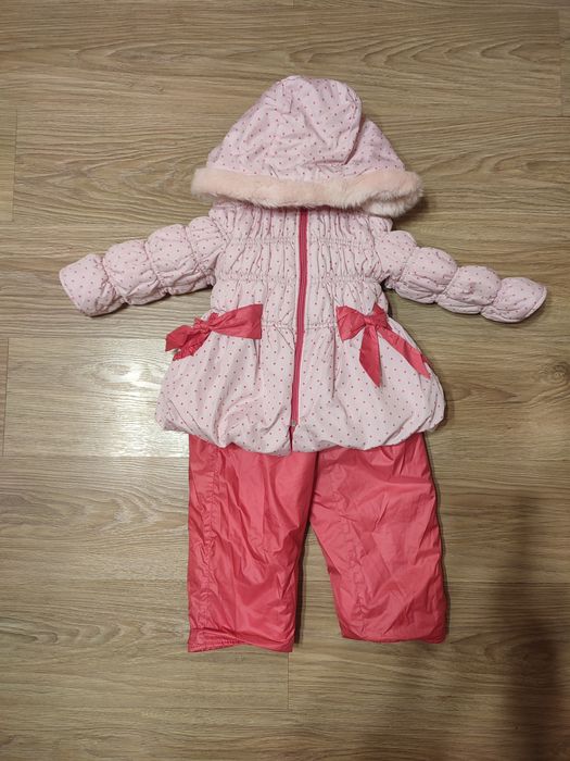 Стильний зимовий комбінезон для дівчинки