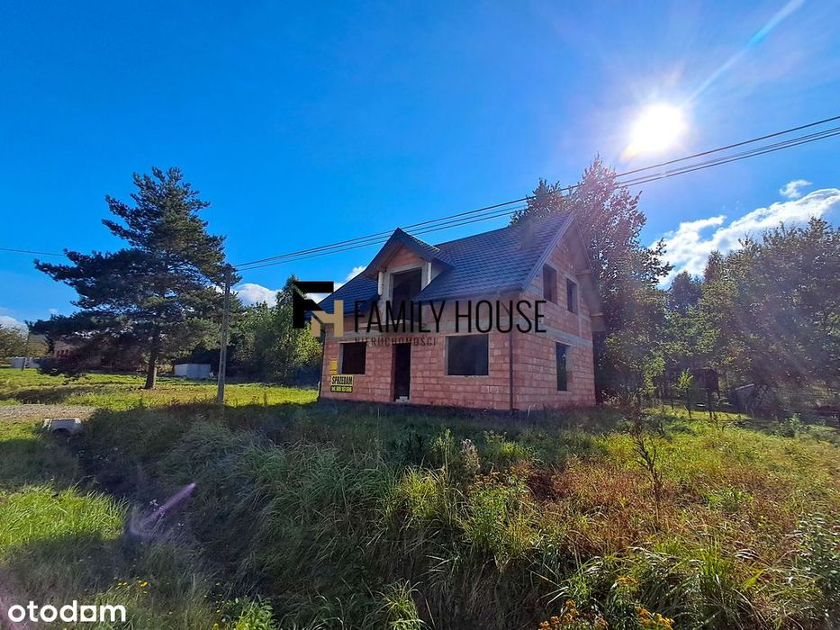 Dom stan surowy otwarty 125.39m² Stąporków