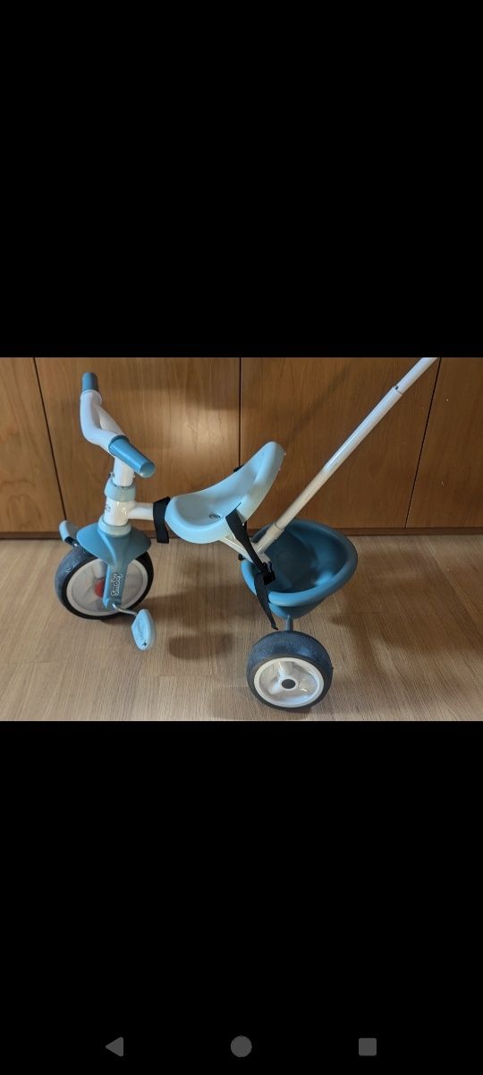 Triciclo azul novo be move
