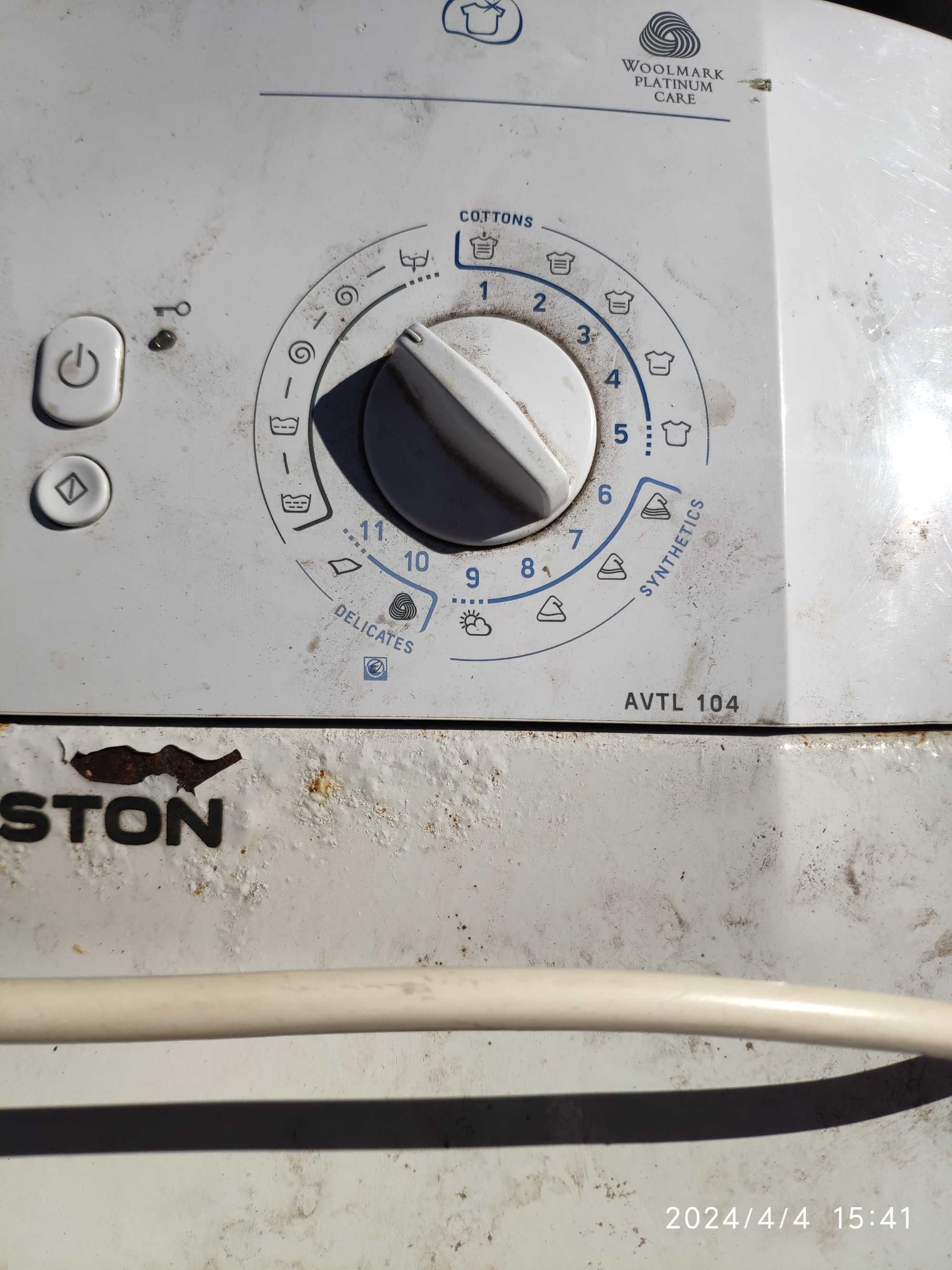 Пральна машина ariston  AVTL 104 стиральная машина