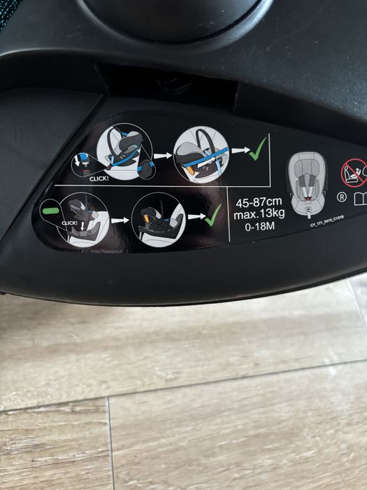 Cybex cloud z fotelik/nosidełko