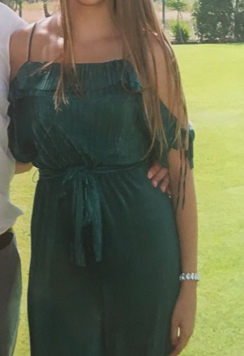 Macacão verde zara