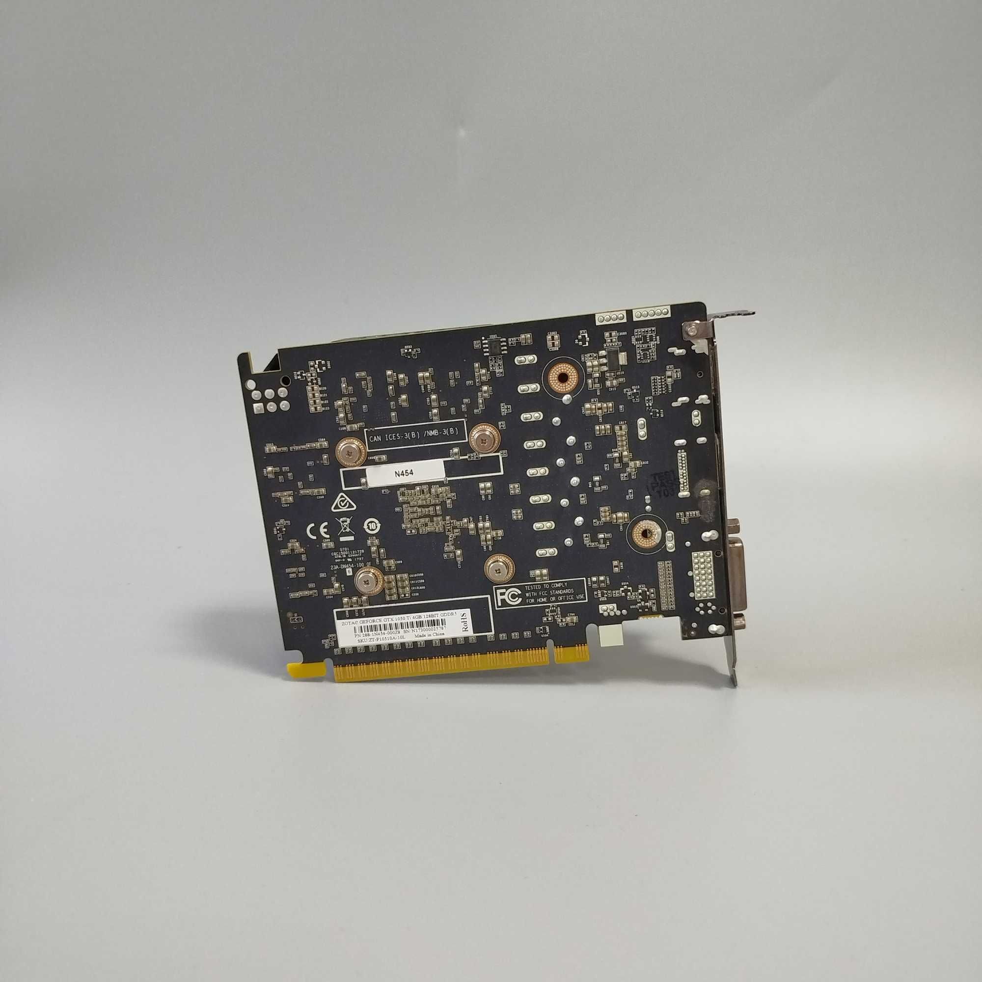 Відеокарта Zotac GTX 1050 Ti 4Gb/GDDR5/128bit/Магазин/Гарантія!