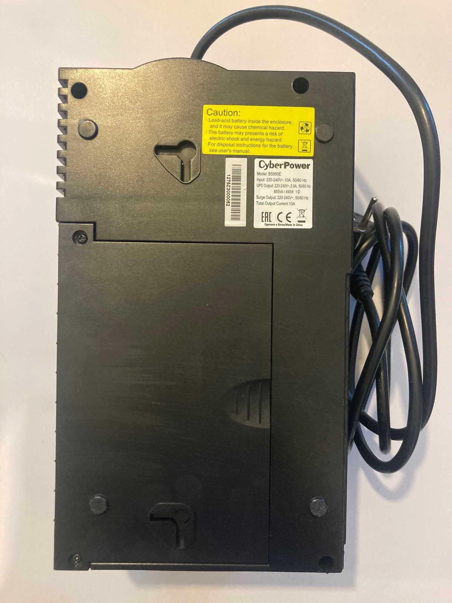 ДБЖ CyberPower BS850E апроксимована синусоїда