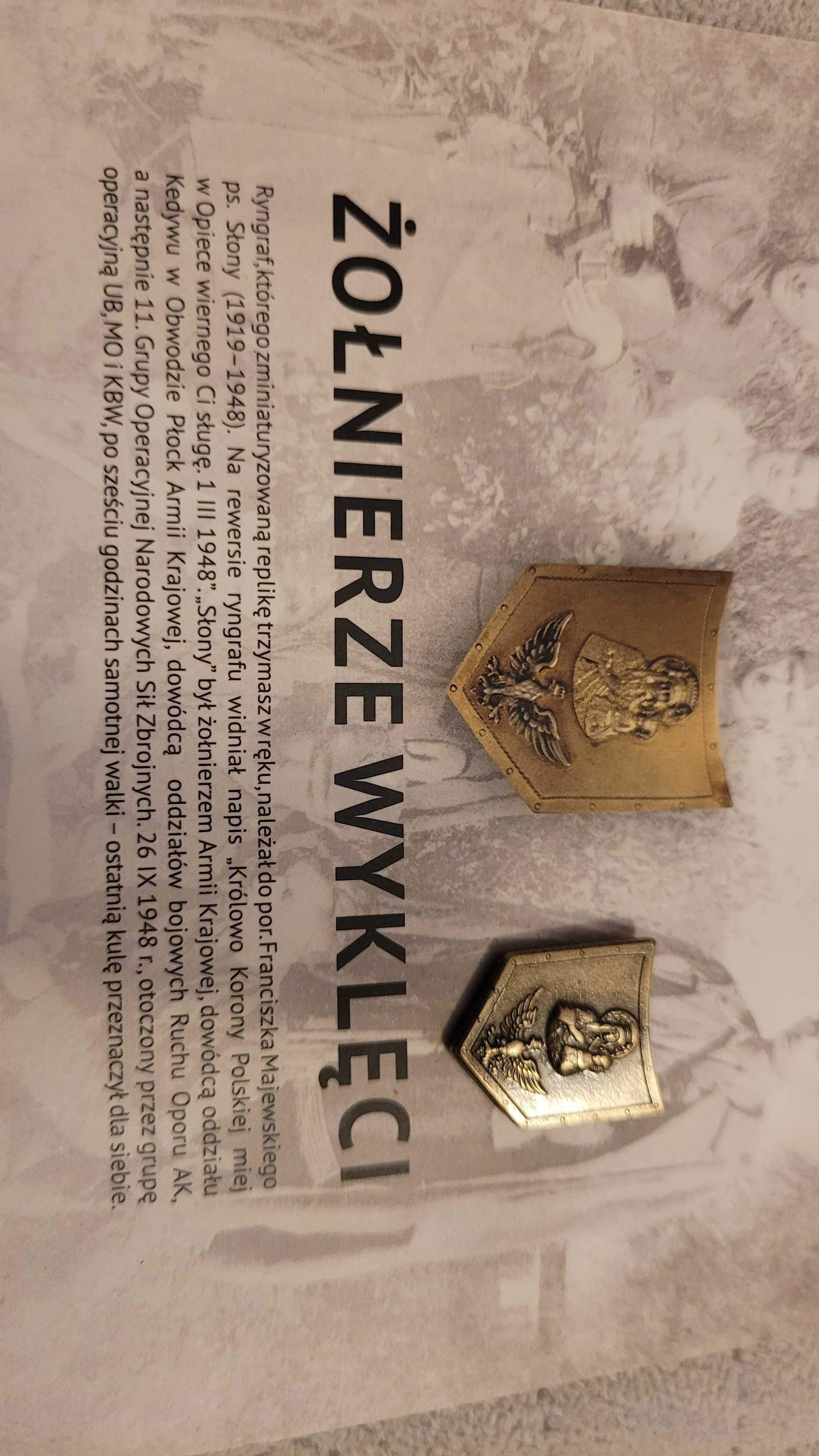 Ryngraf Żołnierze Wyklęci, odznaka IPN