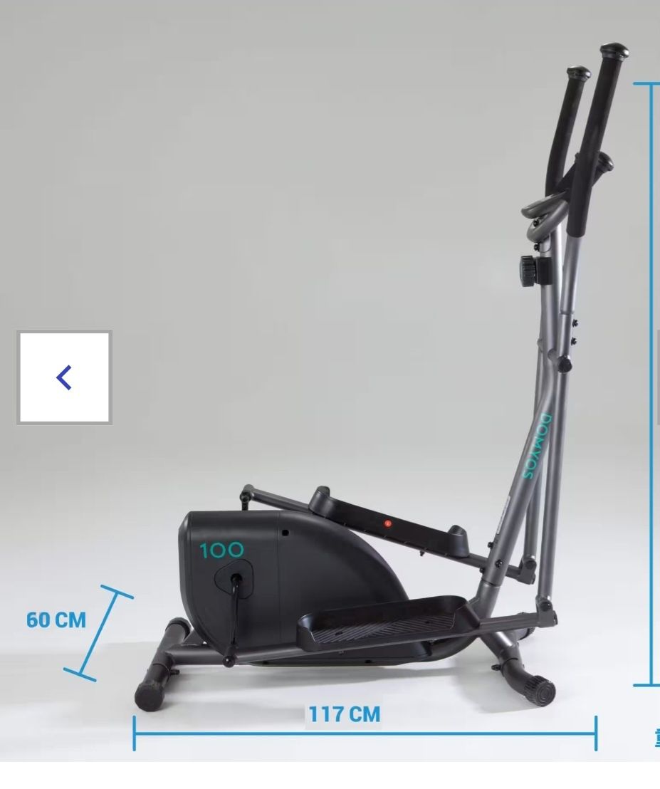 Bicicleta elíptica Domyos Training 100