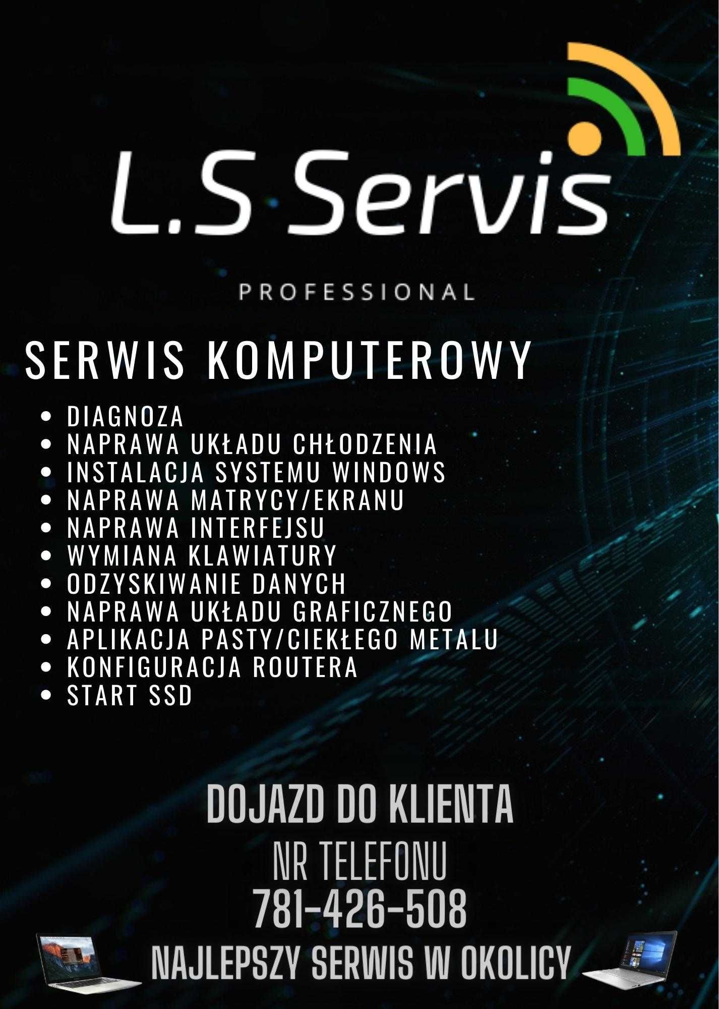 Naprawa Laptopów Komputerów Stacjonarnych.
