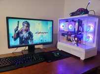 PC Gaming Ryzen 5600X 4.7GHz / RTX 3060 Ti 8GB / 32GB 3200 / Branca