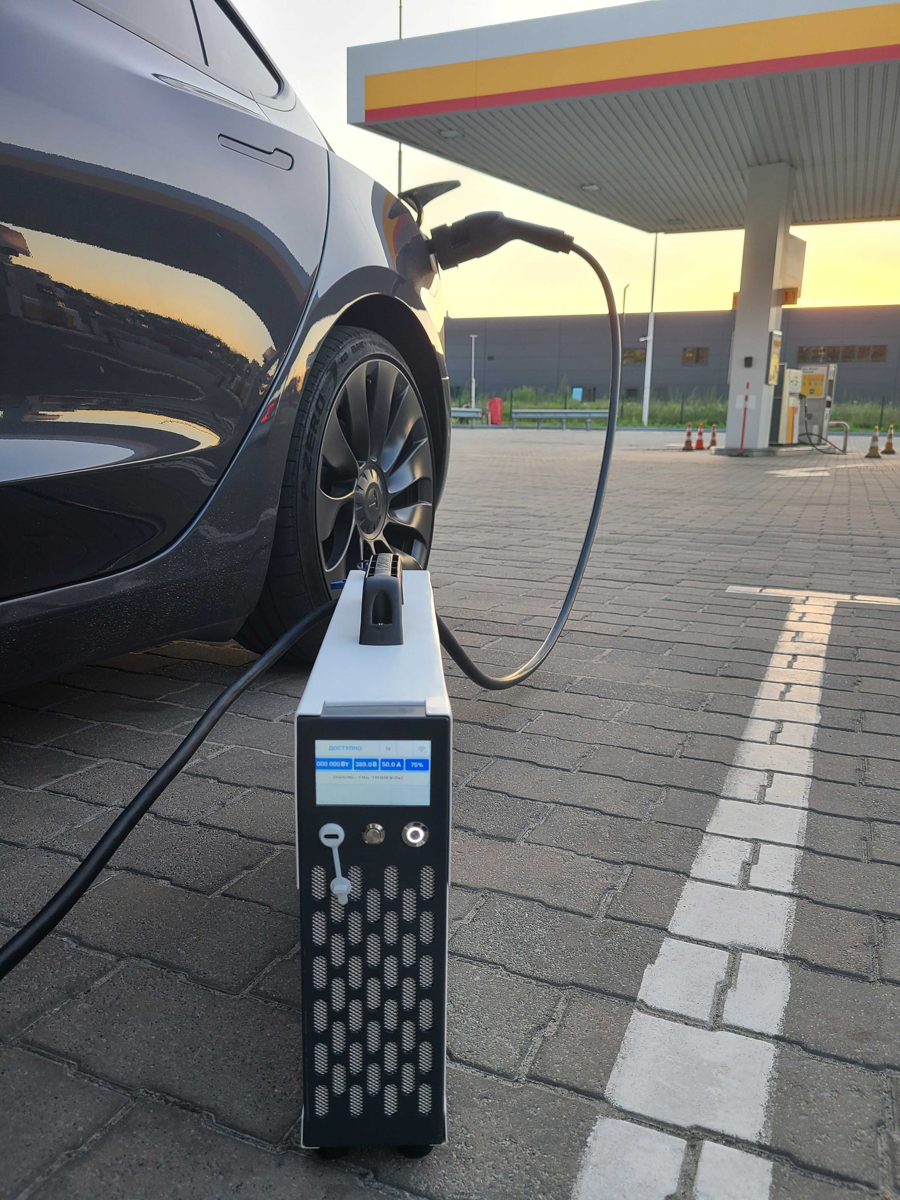 Зарядка 20кВт 32А Tesla, Rivian, BMX iX, Ford, Audi e-tron CCS2 380В