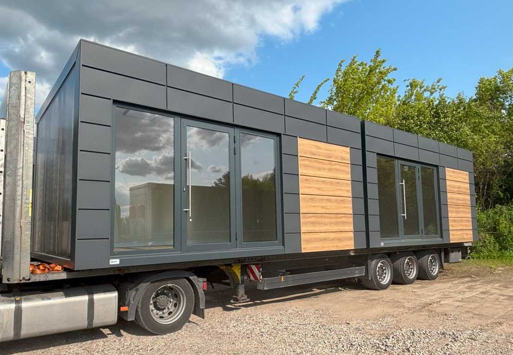 Kontener Biurowy Handlowy Usługowy Pawilon Mobilny Kiosk 6x3 7x3 8x3
