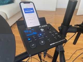 Bateria Eletrónica ALESIS NITRO MAX KIT + Coluna + Banco – COMO NOVA!