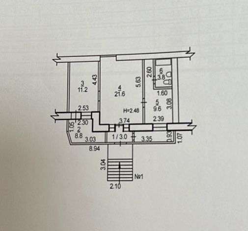 Продажа фасадного помещения на Пр.Центральный/6Слободская.