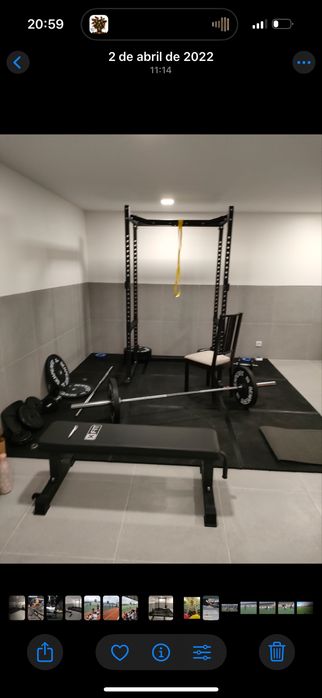 Ginasio de casa como novo