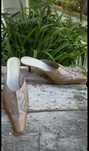 Sapatos Mulles em pele