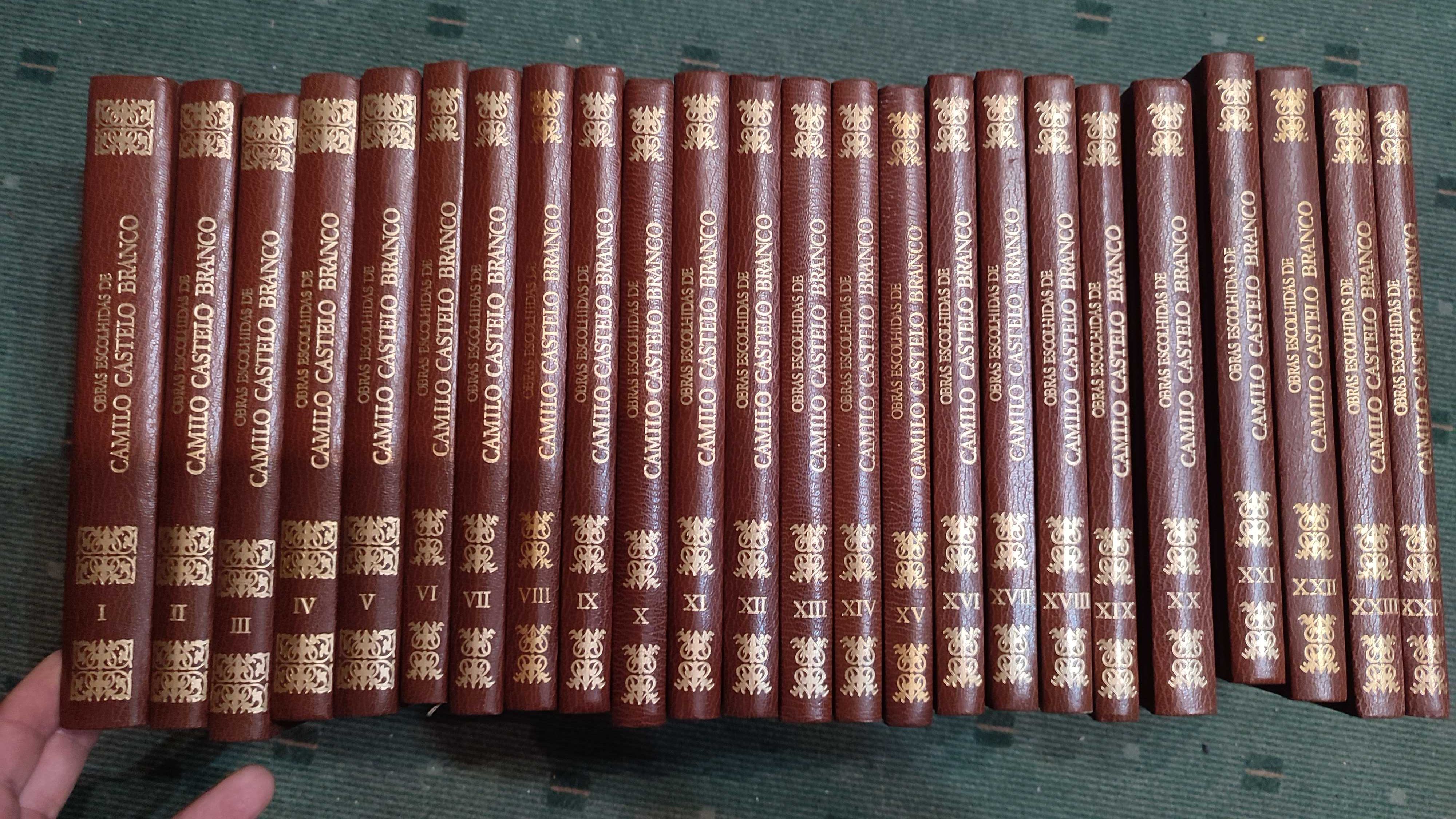 Obras Escolhidas de Camilo Castelo Branco -24 volumes
