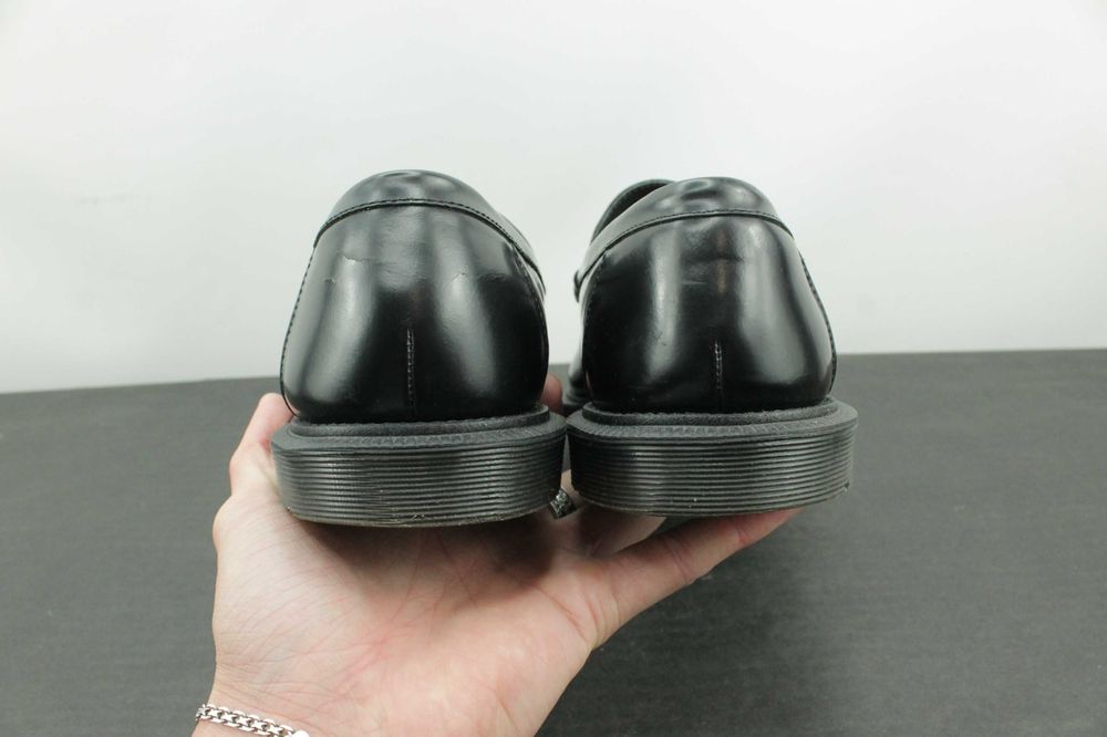 Шикарні шкіряні туфлі лофери Dr.Martens Penton Black Loafers 43 27.5см