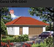 Projekt Garazu Wolnostojącego Dwustanowiskowego