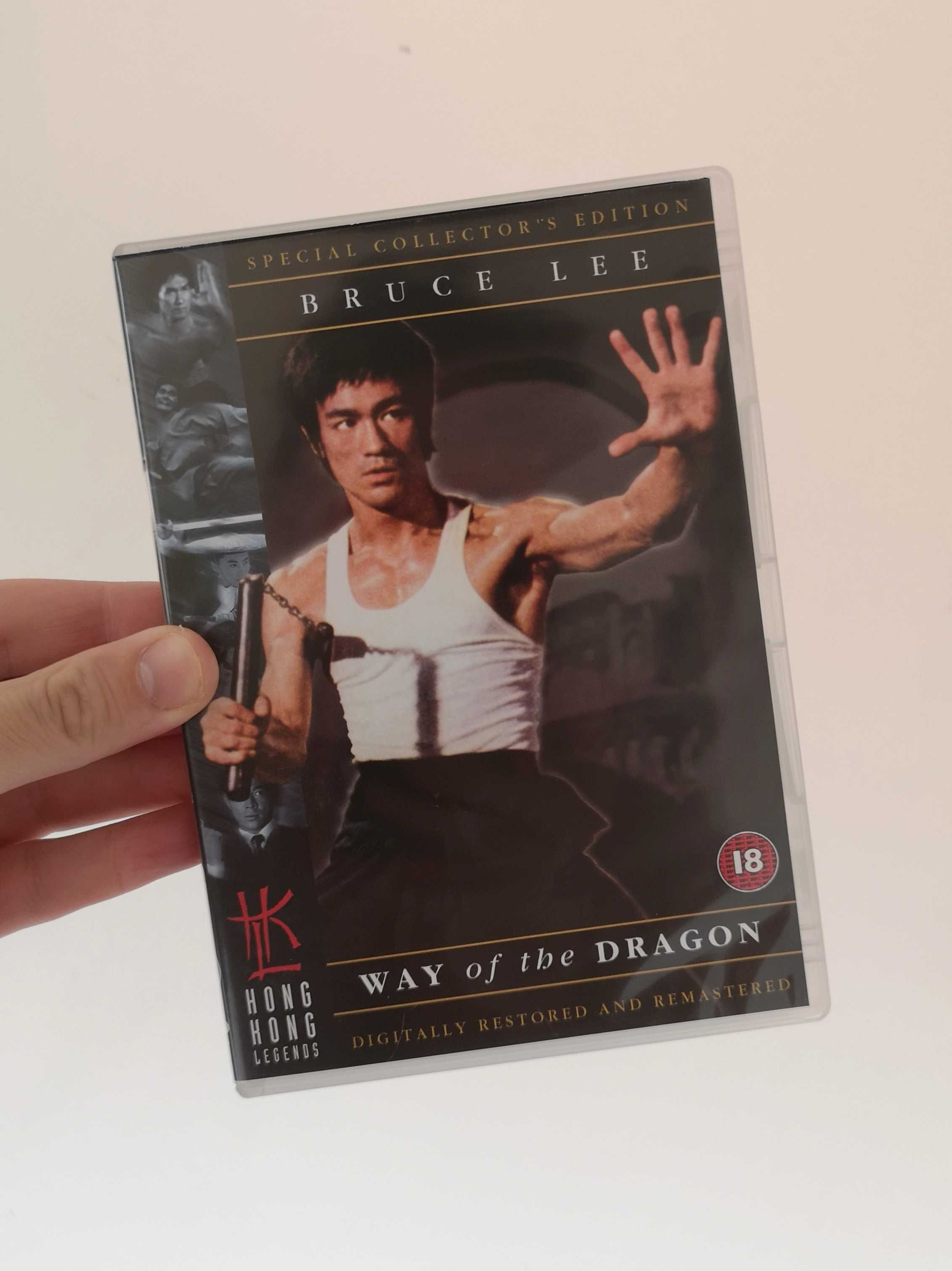 DVD do Way of the Dragon / A Fúria do Dragão
