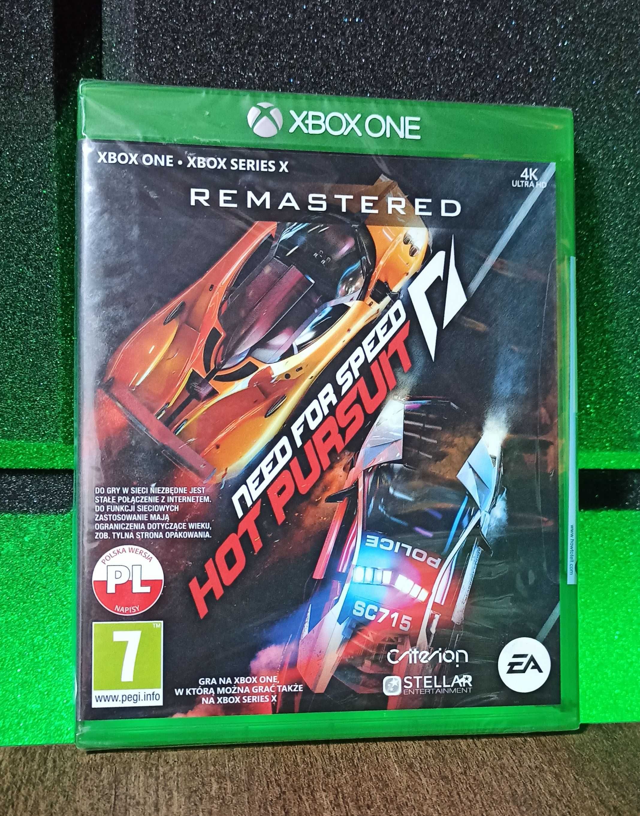 Need for Speed Hot Pursuit Remastered Xbox One S / Series X - wyścigi