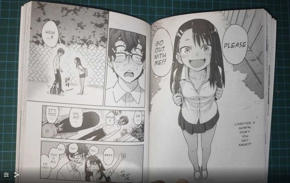 Mangá Don't Toy With Me Miss Nagatoro - Versão Inglês