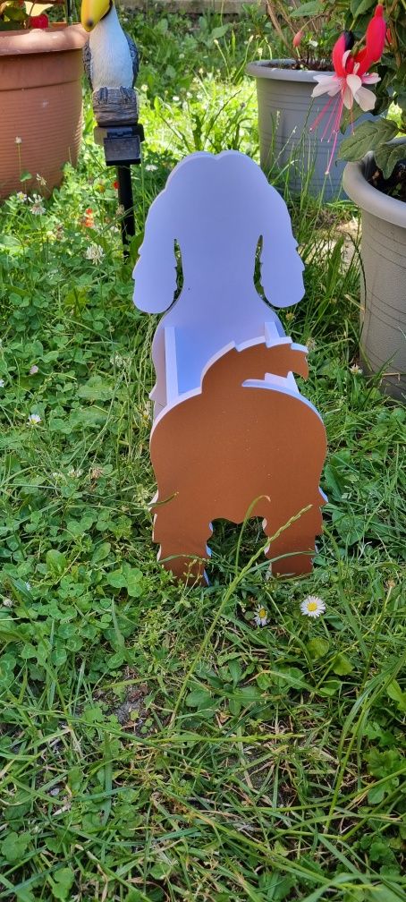 Nowa doniczka PCV piesek Cocker Spaniel