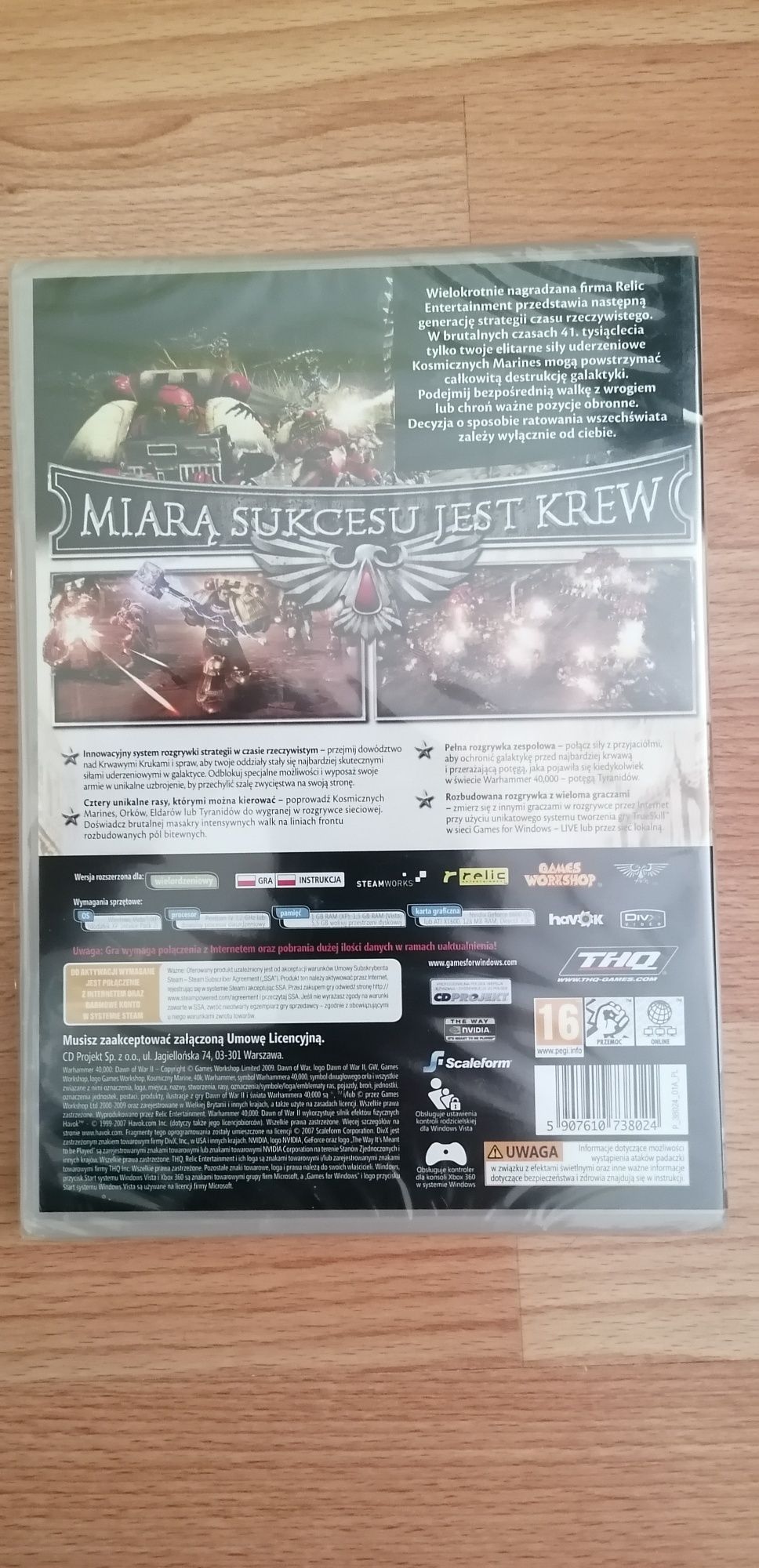 Warhammer 40000: Dawn Of War 2 - gra PC, nowa, zafoliowana