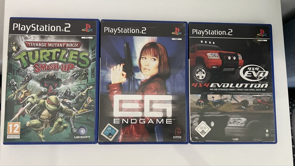 Jogos PS2 - Burnout, TNT, Crasy Golf etc
