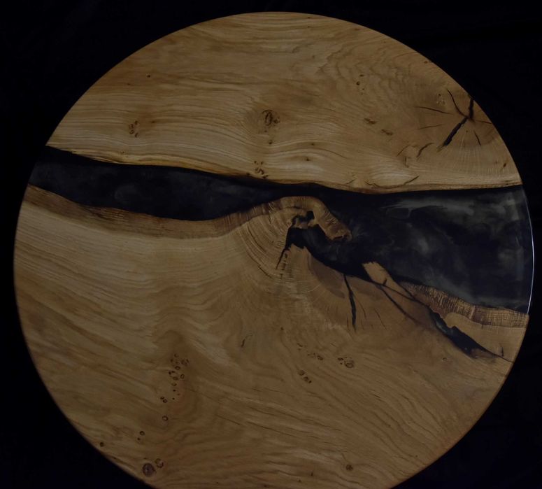 Stół, stolik kawowy ,  loft, retro, industrialne, lite, drewno, żywica