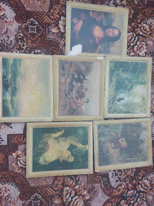 Картини (репродукція) СССР 6 шт