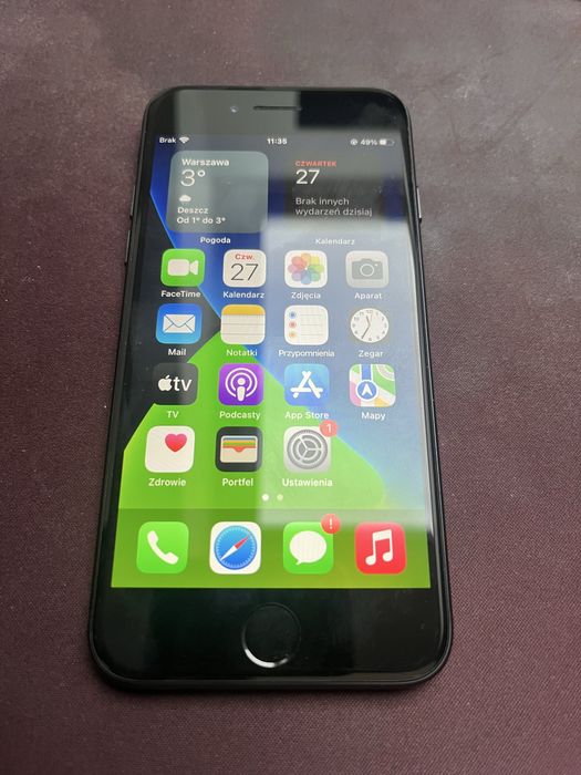 iPhone 7 32gb czarny