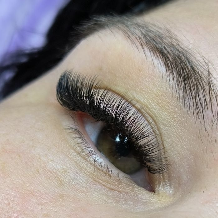 Наращивание ресниц, ламинирование ресниц, Бабурка