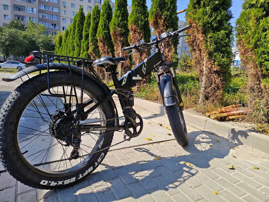 Електровелосипед фетбайк KAISDA K3 (500-1000Вт в піку; 10 А/год; 48 В)