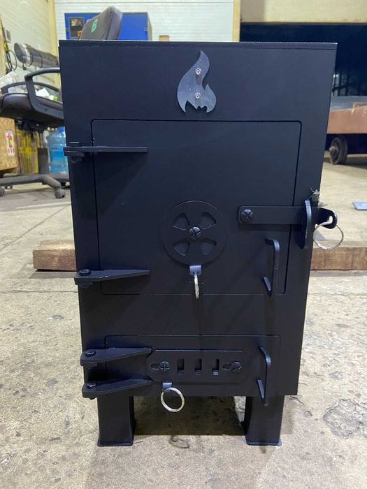 Піч Буржуйка печка 5м метал 30м2 Булерьян камін Виробник Розпродаж